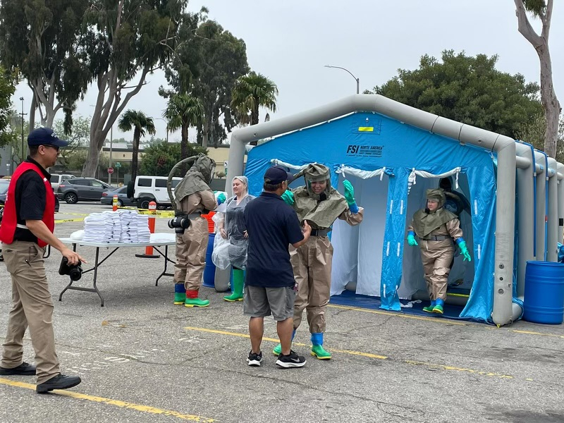 WHMC All Hazards Response Team Region 8 Decon Drill