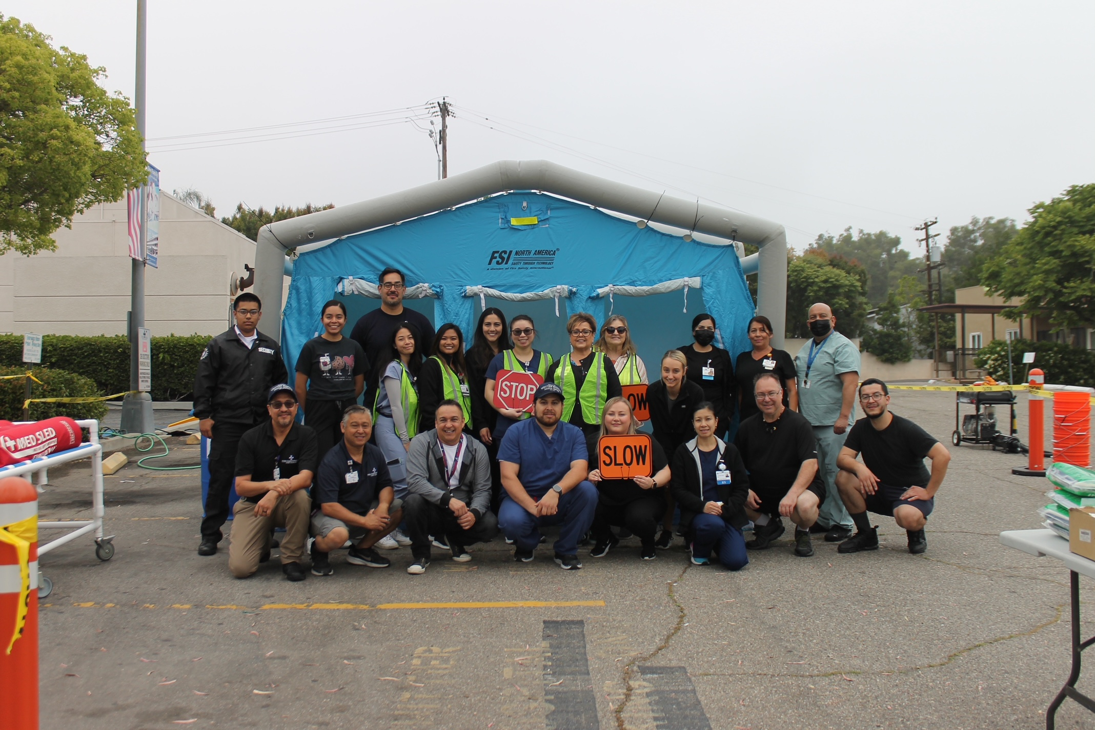 WHMC All Hazards Response Team Region 8 Decon Drill